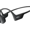 Aftershokz SHOKZ OpenRun Pro  Headphones with mic  open ear  behind the neck mount  Bluetooth  wireless  black