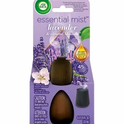 Air Wick Essential Mist Scented Diffuser Oil Refill - Oil - 0.7 fl oz (0 quart) - Lavender & Almond Blossoms - 45 Day - Long Lasting - 1 Each