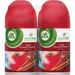 Air Wick Freshmatic Air Freshener Spray Refill - Spray - 5.90 oz - Apple Cinnamon Medley - 60 Day - Odor Neutralizer, Long Lasting - 2/Pack - 3/Carton