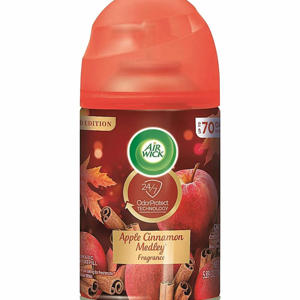 Air Wick® Freshmatic Automatic Spray Air Freshener Refill, Apple Cinnamon Medley Scent, 6.17 Oz.