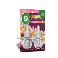Air Wick Scented Oil Warmer Refills, 0.67 Oz, Summer Delights, 2 Refills Per Pack, Carton Of 6 Packs