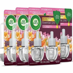 Air Wick Summer Delights Sweet Melon and Subtle Vanilla Scented Oil Warmer Refill, 0.67 oz, 2-Pack