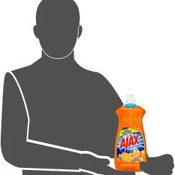 Ajax® Liquid Dishwashing Detergent, Orange Scent, 28 Oz Bottle