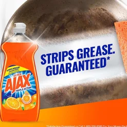 Ajax® Liquid Dishwashing Detergent, Orange Scent, 28 Oz Bottle