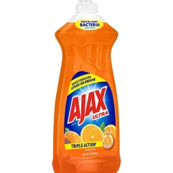 Ajax® Liquid Dishwashing Detergent, Orange Scent, 28 Oz Bottle