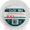 AJM Green Label Paper Plates, 6", White, Box Of 1,000 Plates