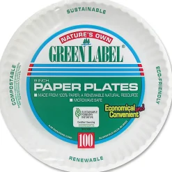 AJM Green Label Paper Plates, 9
