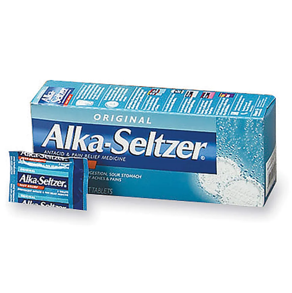 Alka-Seltzer® Refills, 2 Per Packet, Box Of 36 Packets