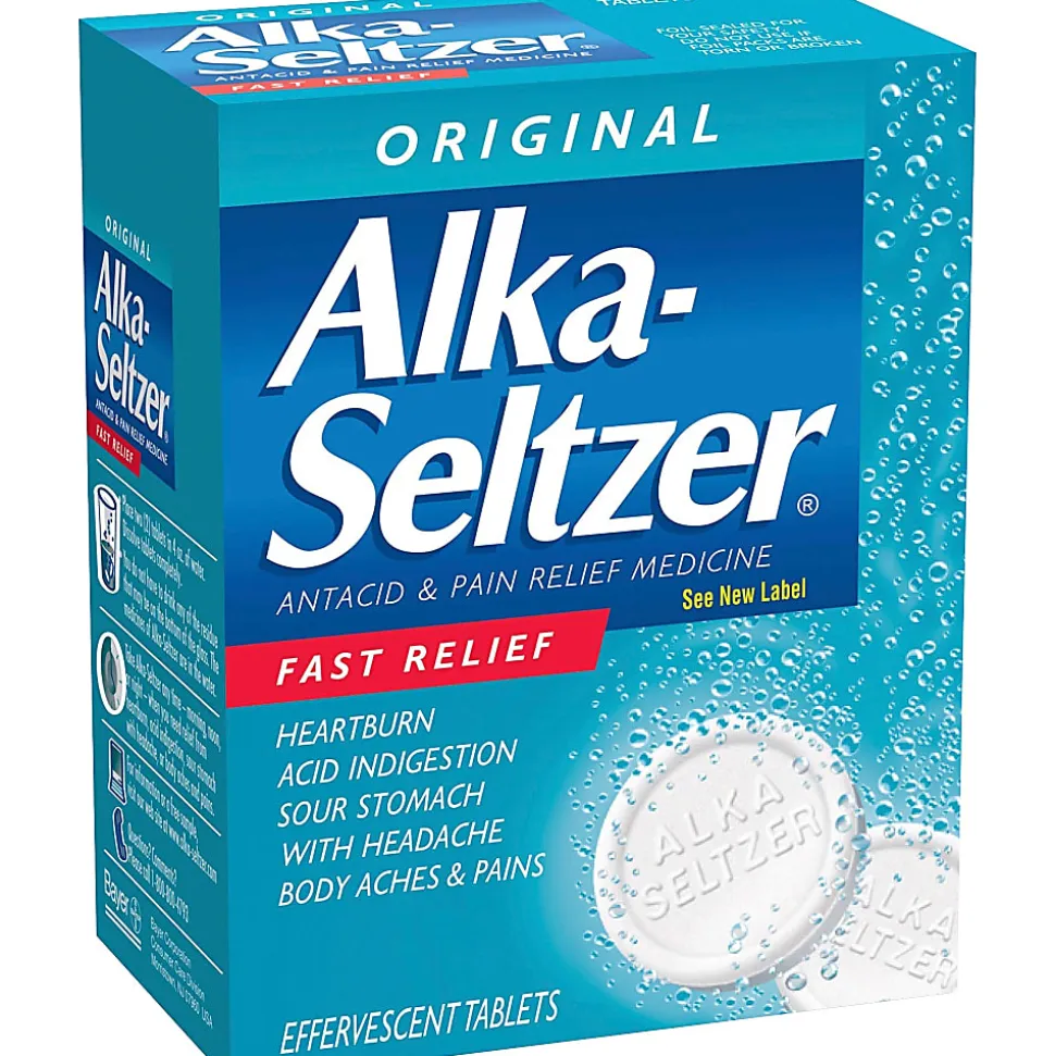 Alka-Seltzer® Refills, 2 Per Packet, Box Of 36 Packets
