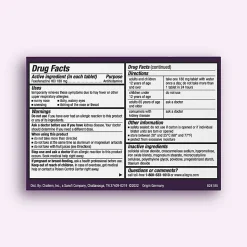 Allegra Adult Allergy Relief Tablets, Total Qty 5