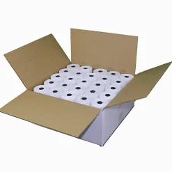 Alliance Phenol-Free Thermal POS Rolls, 3-1/8" x 230', White, Carton Of 50 Rolls