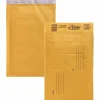 Alliance Rubber Kraft Bubble Mailers - Bubble - #0 - 6" Width x 10" Length - Peel & Seal - Kraft - Paper - 25 / Carton