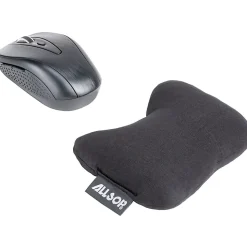 Allsop® Comfortbead Mouse Wrist Rest, Black