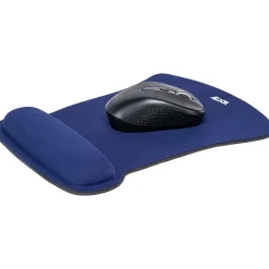 Allsop® Ergoprene Gel Mouse Pad, Blue