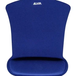Allsop® Ergoprene Gel Mouse Pad, Blue