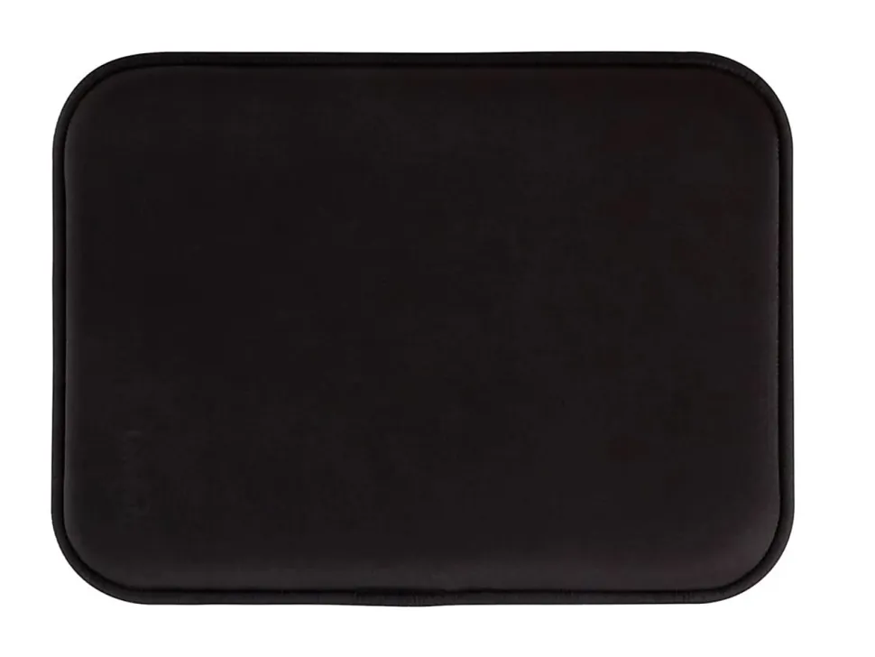 Allsop Executive Pillowcore Mousepad, 11.5" x 8.5", Black