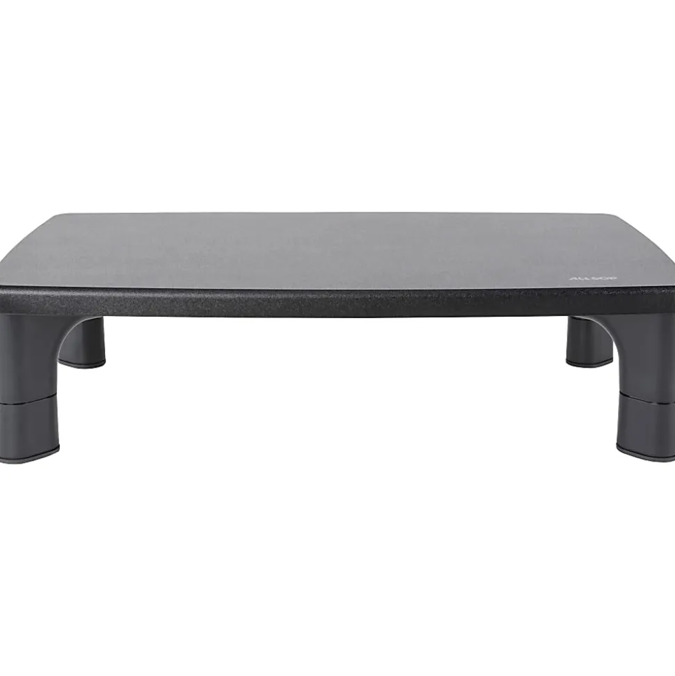 Allsop Hi-Lo Adjustable Monitor Stand, Black