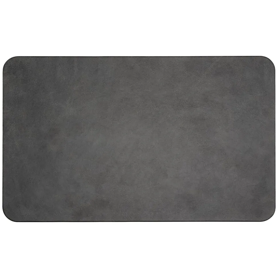 Allsop Leatherette Mouse Pad, 8-5/8”H x 14-1/4”W x 1/4”D, Black, 32580