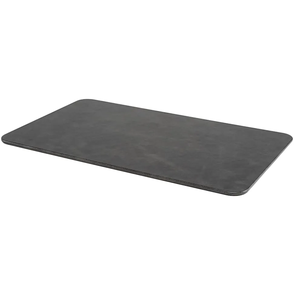 Allsop Leatherette Mouse Pad, 8-5/8”H x 14-1/4”W x 1/4”D, Black, 32580