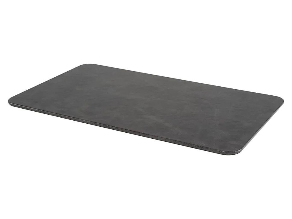 Allsop Leatherette Mouse Pad, 8-5/8”H x 14-1/4”W x 1/4”D, Black, 32580