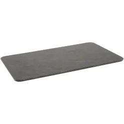 Allsop Leatherette Mouse Pad, 8-5/8”H x 14-1/4”W x 1/4”D, Black, 32580
