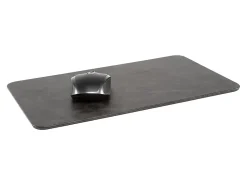 Allsop Leatherette Mouse Pad, 8-5/8”H x 14-1/4”W x 1/4”D, Black, 32580