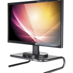 Allsop® Monitor/Printer Stand, Jr Model, Pearl Black