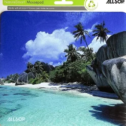 AllsopĀ® Mouse Pad, 8.5" x 8", D'Argent Beach