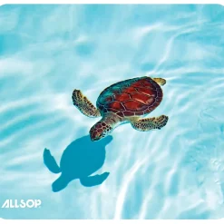 Allsop® Naturesmart⢠Mouse Pad, 8.5" x 8", Turtle, Blue