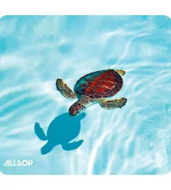 Allsop® Naturesmart™ Mouse Pad, 8.5" x 8", Turtle, Blue