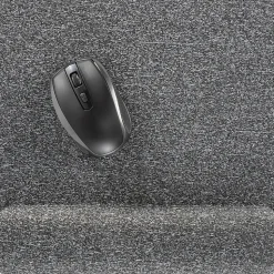 Allsop® Premium Plush Memory Foam Wrist Rest, Mousepad, 1-7/8