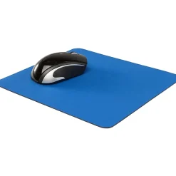 Allsop® Soft Cloth Mouse Pad, 8" x 8-3/4", Blue, 28228