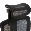 ALPHA HOME Adjustable Ergonomic Mesh High-Back Office Task Chair, Black