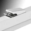 Alpine AdirOffice Aluminum 30” Hanging Clamps, 2-9/16” x 31-5/8”, Silver, Pack Of 6 Clamps
