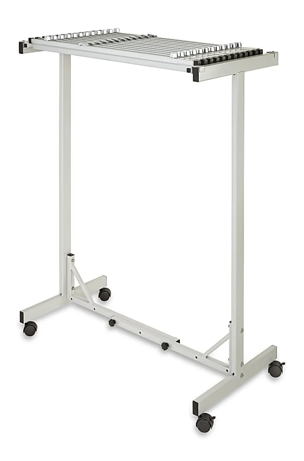Alpine AdirOffice Expandable Blueprint Mobile Plan Center, 51”H x 29”W x 20-1/2”D, Gray