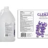 Alpine Industries Commercial Gel Hand Sanitizer, Lavender Scent, 1 Gallon (128 Oz), 4 Pack
