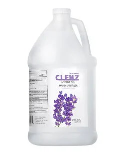 Alpine Industries Commercial Gel Hand Sanitizer, Lavender Scent, 1 Gallon (128 Oz), 4 Pack