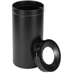 Alpine Industries Stainless Steel, Indoor Trash Can, 27 gallons, Black, 2/Pack (475-27L-BLK)