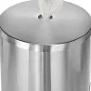 Alpine Stainless-Steel Gym Wet Wipe Dispenser With Built-In Trash Can, 36"H x 13"W x 13"D