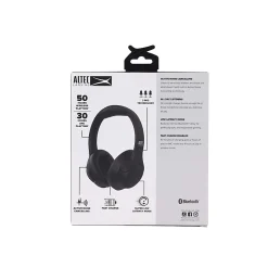 Altec Lansing ComfortQ 2.0 Hybrid ANC Wireless Headphones, Black, MZX772