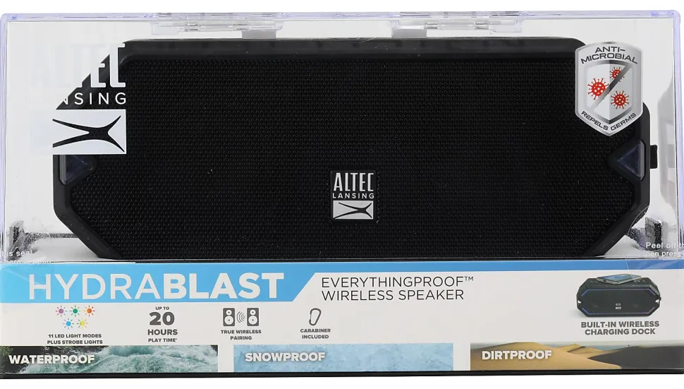Altec Lansing HydraBlast Bluetooth® Speaker, Black