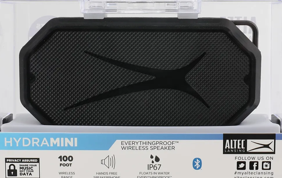 Altec Lansing HydraMini Bluetooth® Speaker, Black