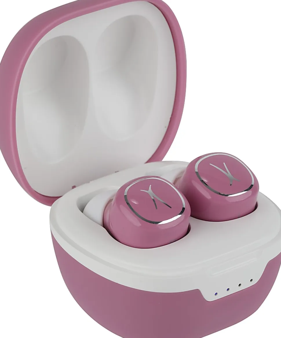 Altec Lansing NanoBuds 2.0 Truly Wireless Earbuds, Purple