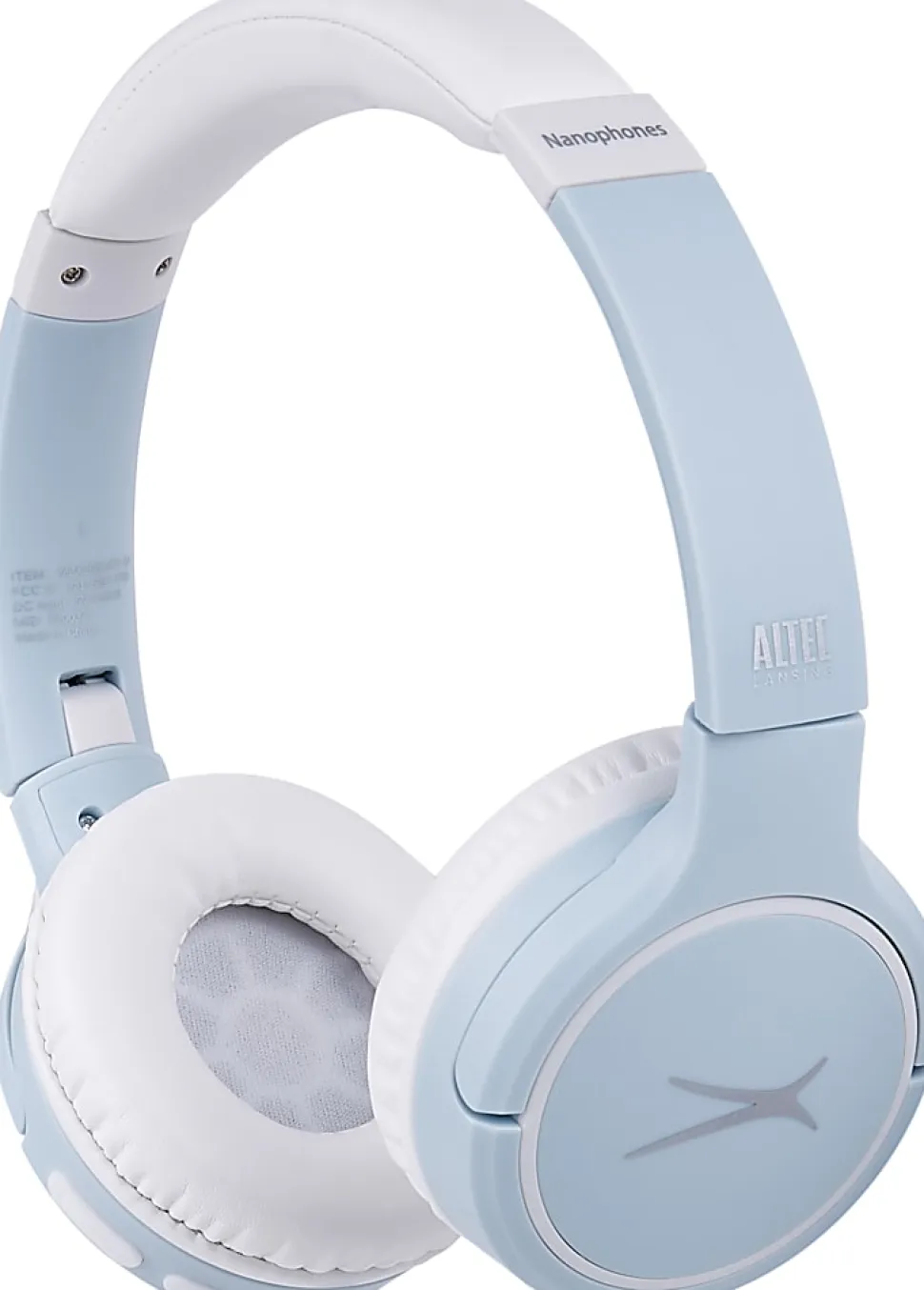 Altec Lansing NanoPhones, Ice Blue, MZX5500-ICY