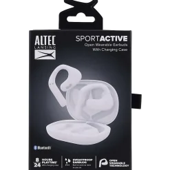 Altec Lansing Sport Active OWS Earbuds, White, MZX1020