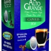 Alto Grande Single-Serve Coffee Pods, Classic Roast, Decaffeinated, Carton Of 18