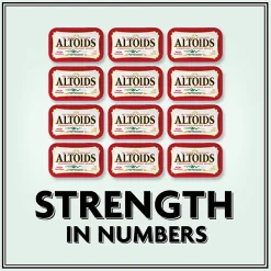 Altoids Peppermint Mint Tin, 1.76 Oz Tin