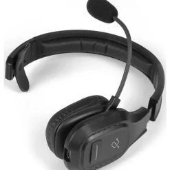 Aluratek Bluetooth Wireless Headset with Noise Cancelling Boom Microphone - Mono - Wireless - Bluetooth - ABHM100F