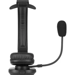 Aluratek Bluetooth Wireless Headset with Noise Cancelling Boom Microphone - Mono - Wireless - Bluetooth - ABHM100F