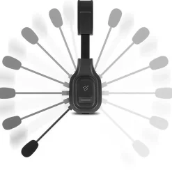 Aluratek Bluetooth Wireless Headset with Noise Cancelling Boom Microphone - Mono - Wireless - Bluetooth - ABHM100F